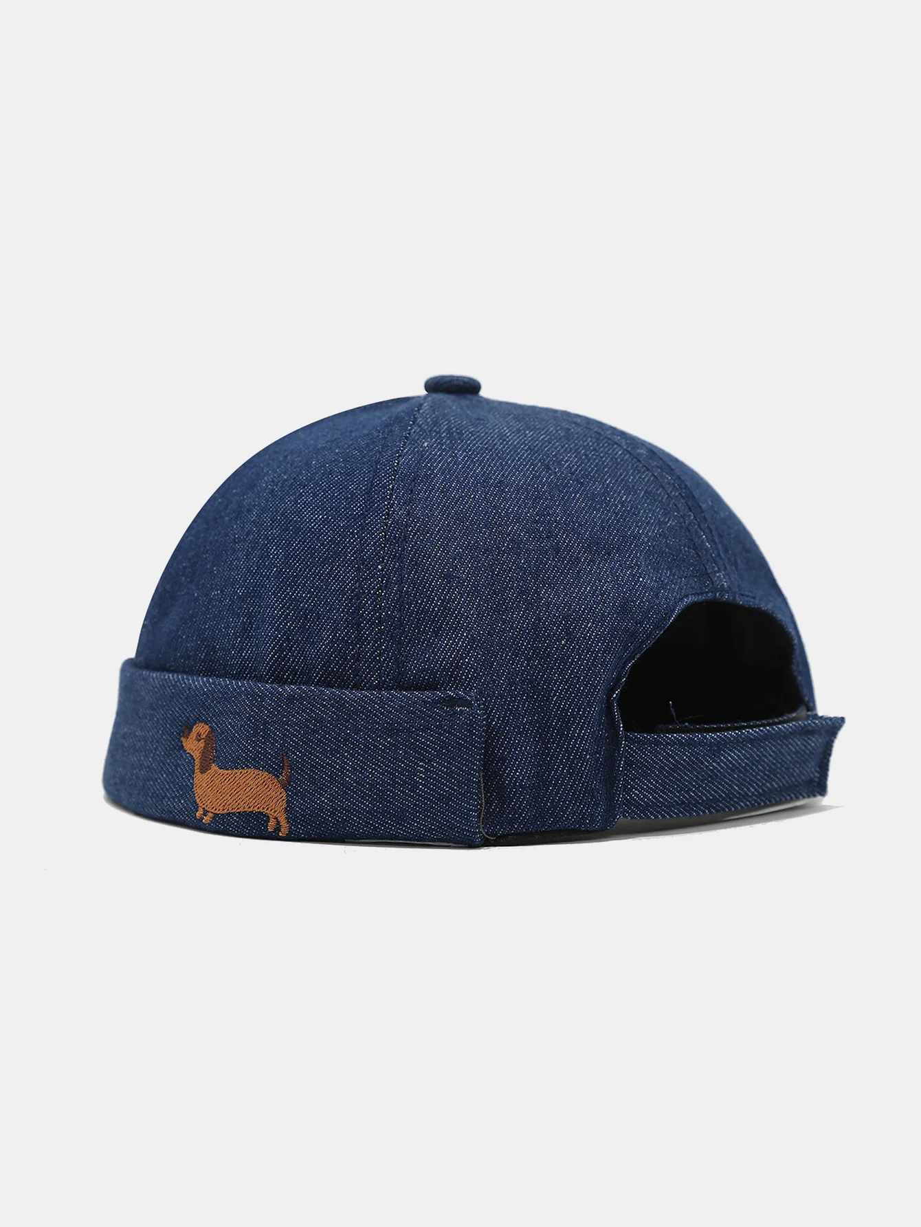 Beanie Hat With Dachshund Embroidery Pattern - Image 2