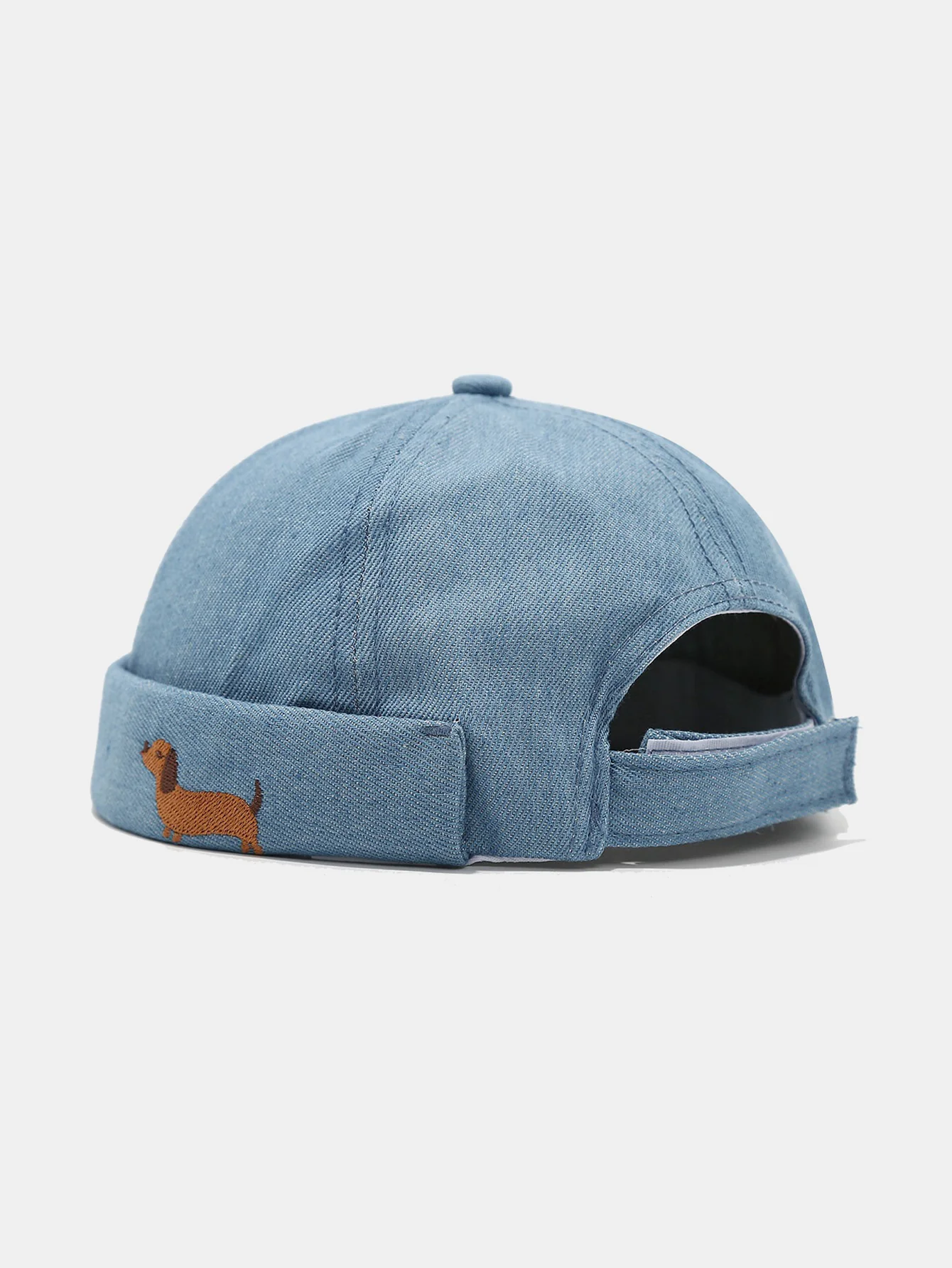 Beanie Hat With Dachshund Embroidery Pattern - Image 3