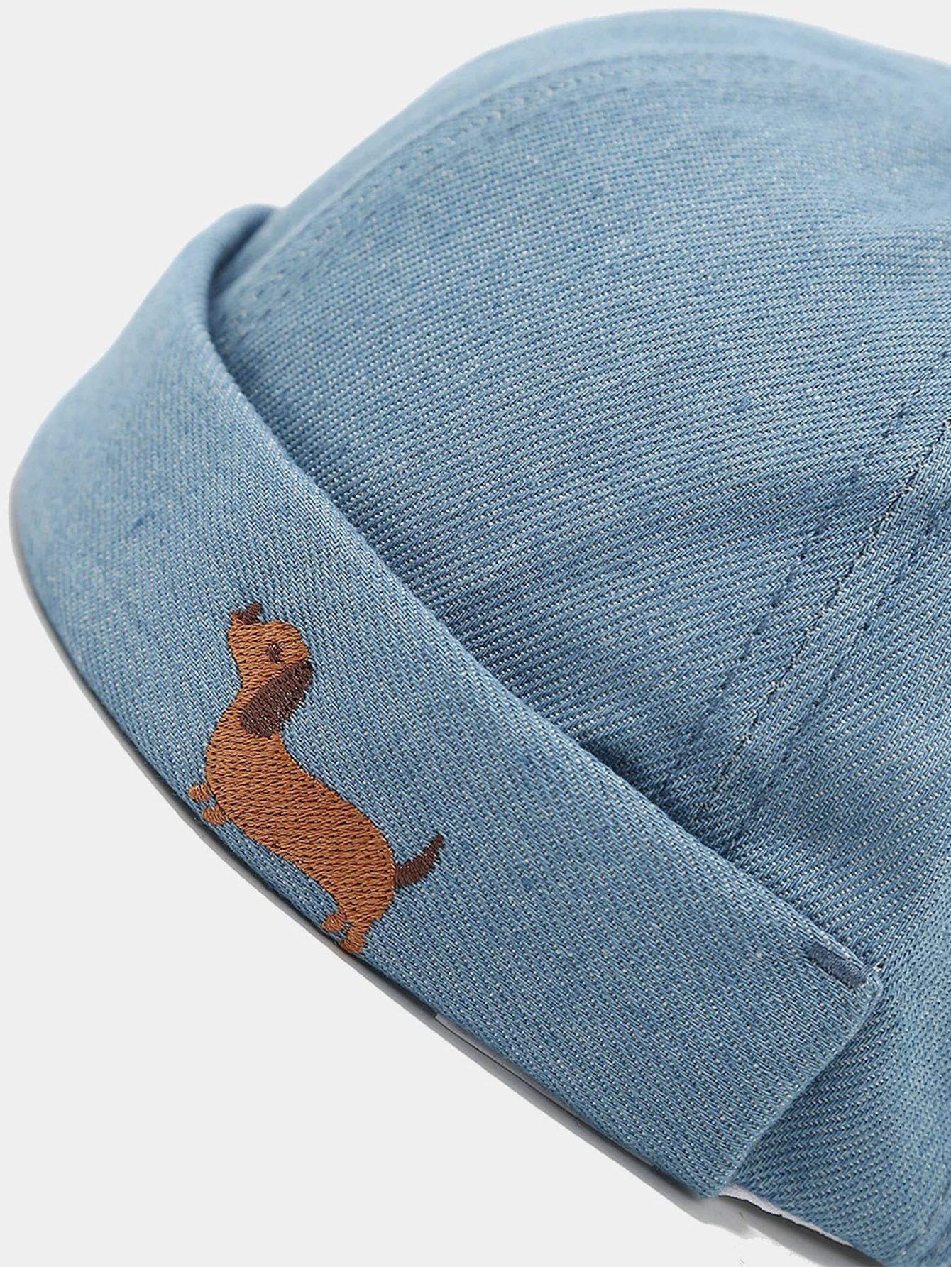 Beanie Hat With Dachshund Embroidery Pattern - Image 7