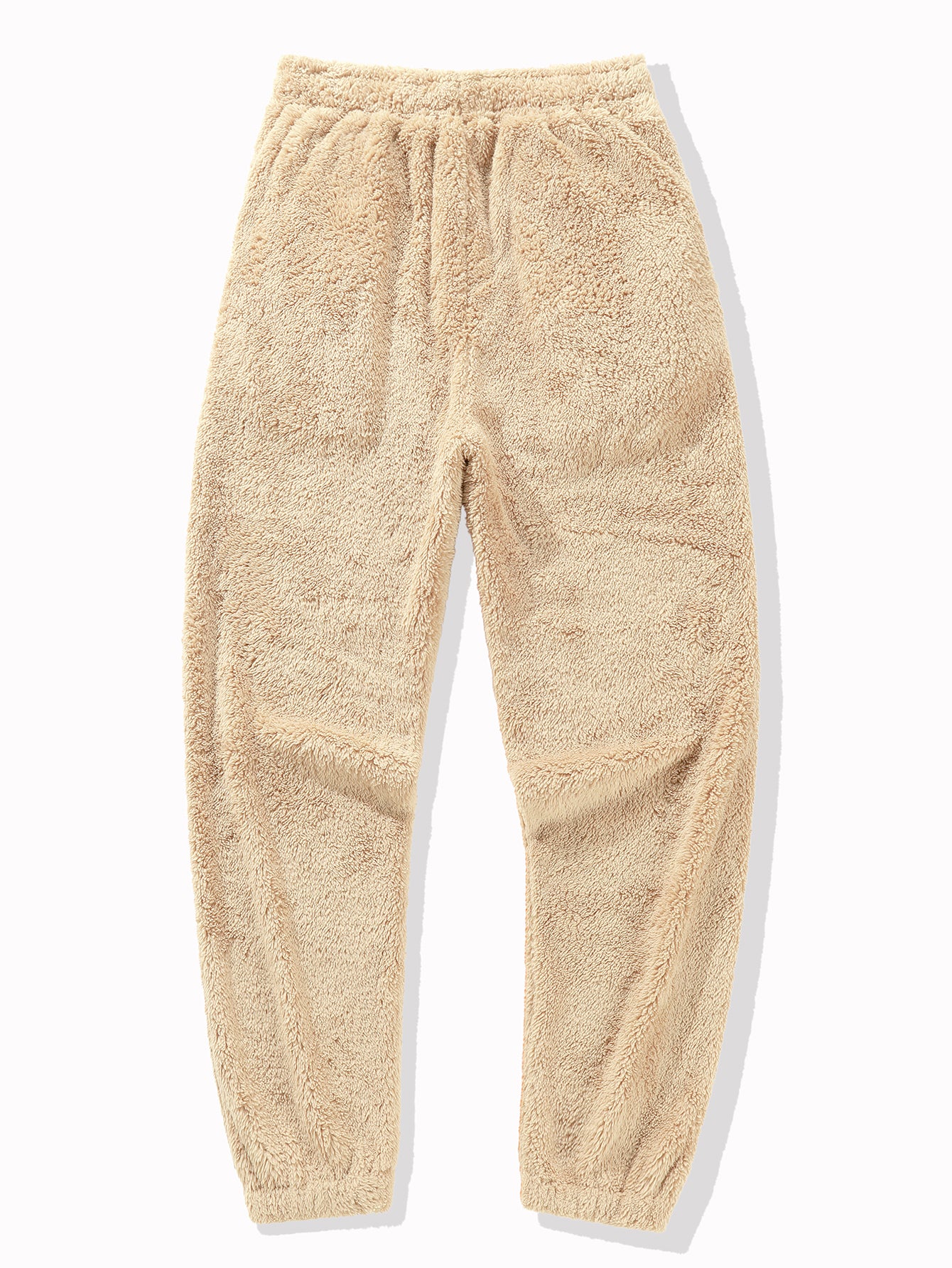 Bear Embroidered Patch Teddy Hoodie & Teddy Jogger Pants - Image 11