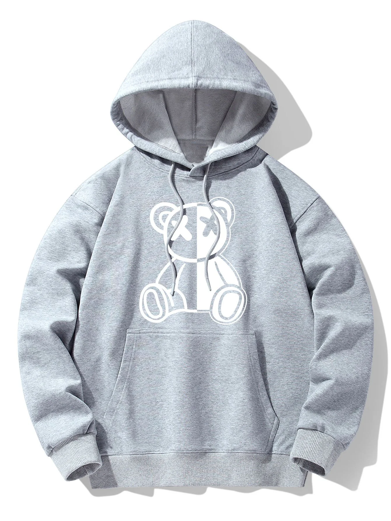 Bärenprint Drop-Shoulder Relaxed Hoodie - Image 10