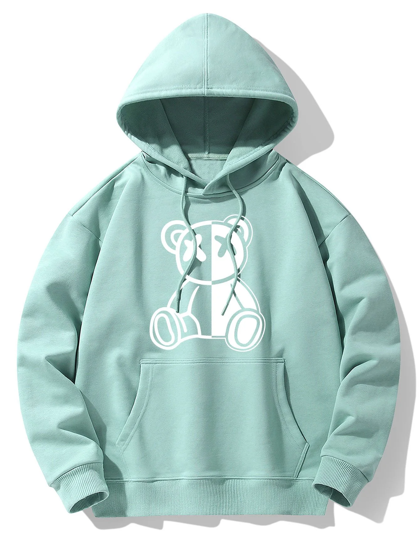 Bärenprint Drop-Shoulder Relaxed Hoodie - Image 5
