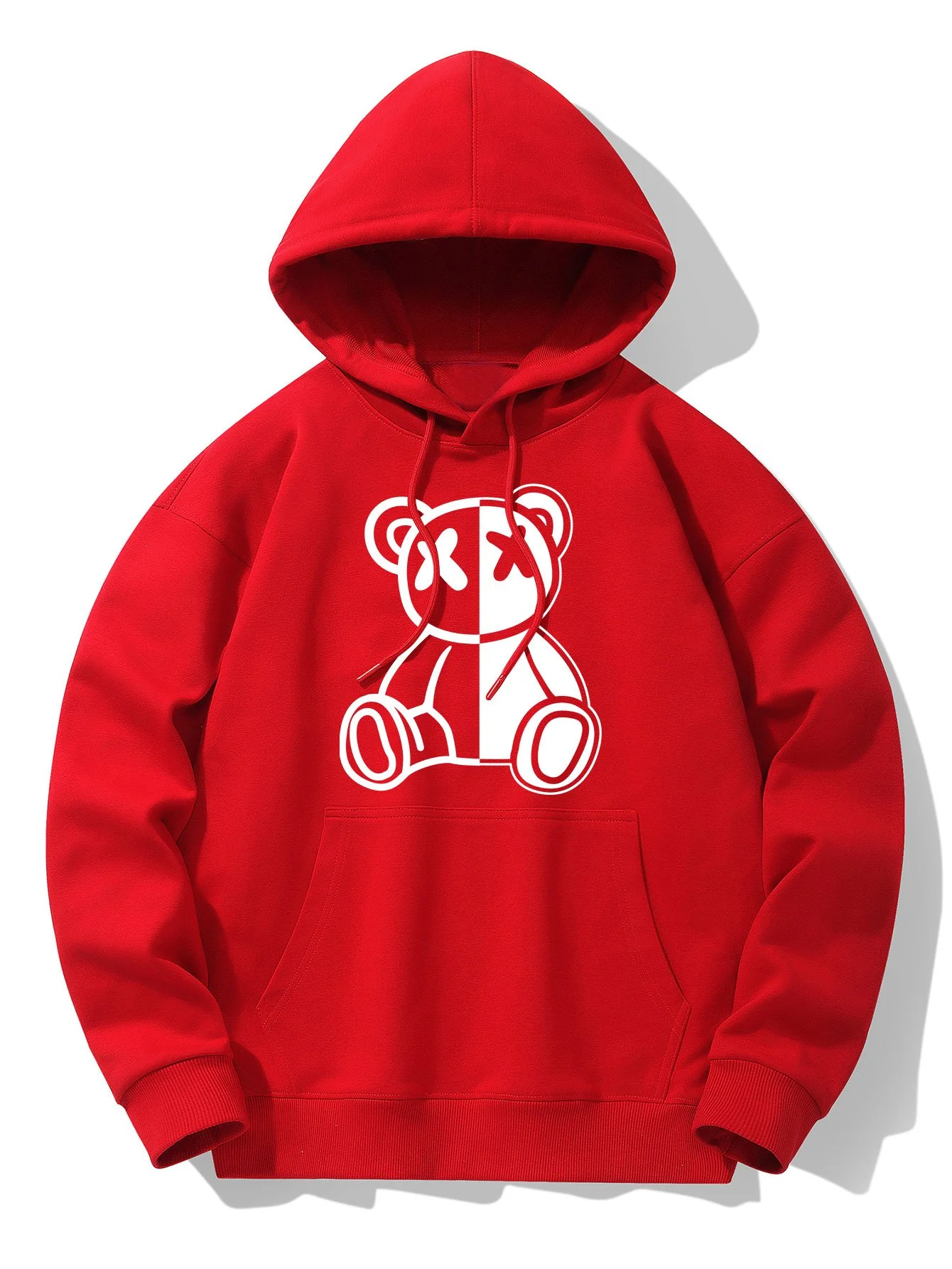 Bärenprint Drop-Shoulder Relaxed Hoodie - Image 6