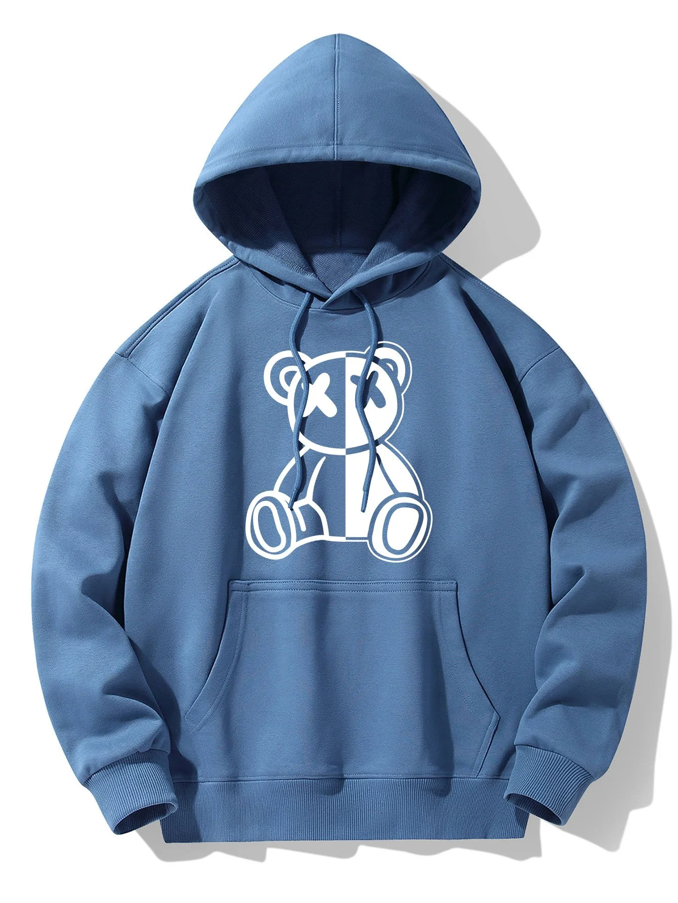 Bärenprint Drop-Shoulder Relaxed Hoodie - Image 8