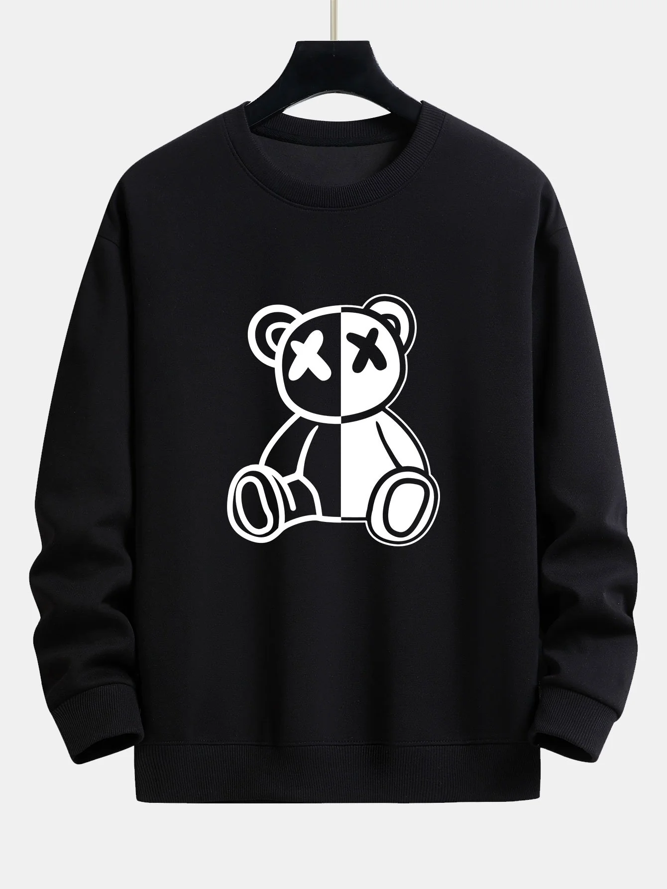 Bärenabdruck Relaxed Fit Sweatshirt