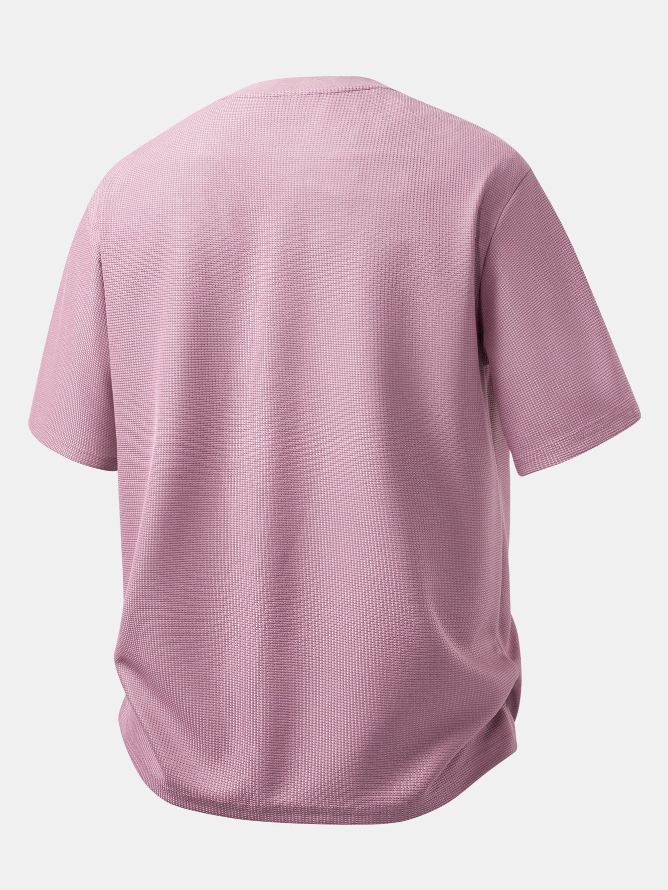 Relax Fit Black Cat Embroidered Pocket Waffle T-Shirt - Image 5