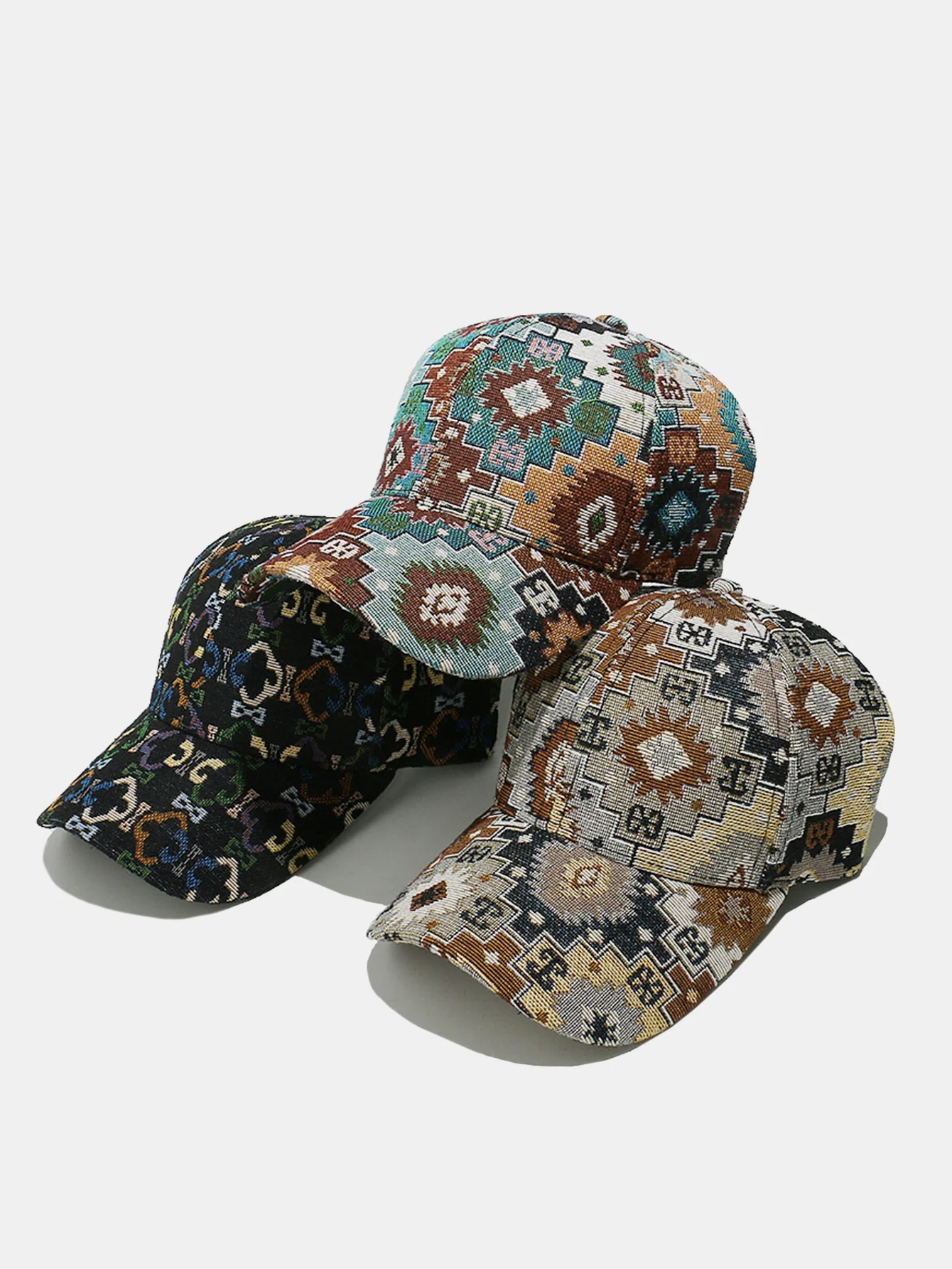 Bohemian geometrisches Muster Baseballmütze - Image 8
