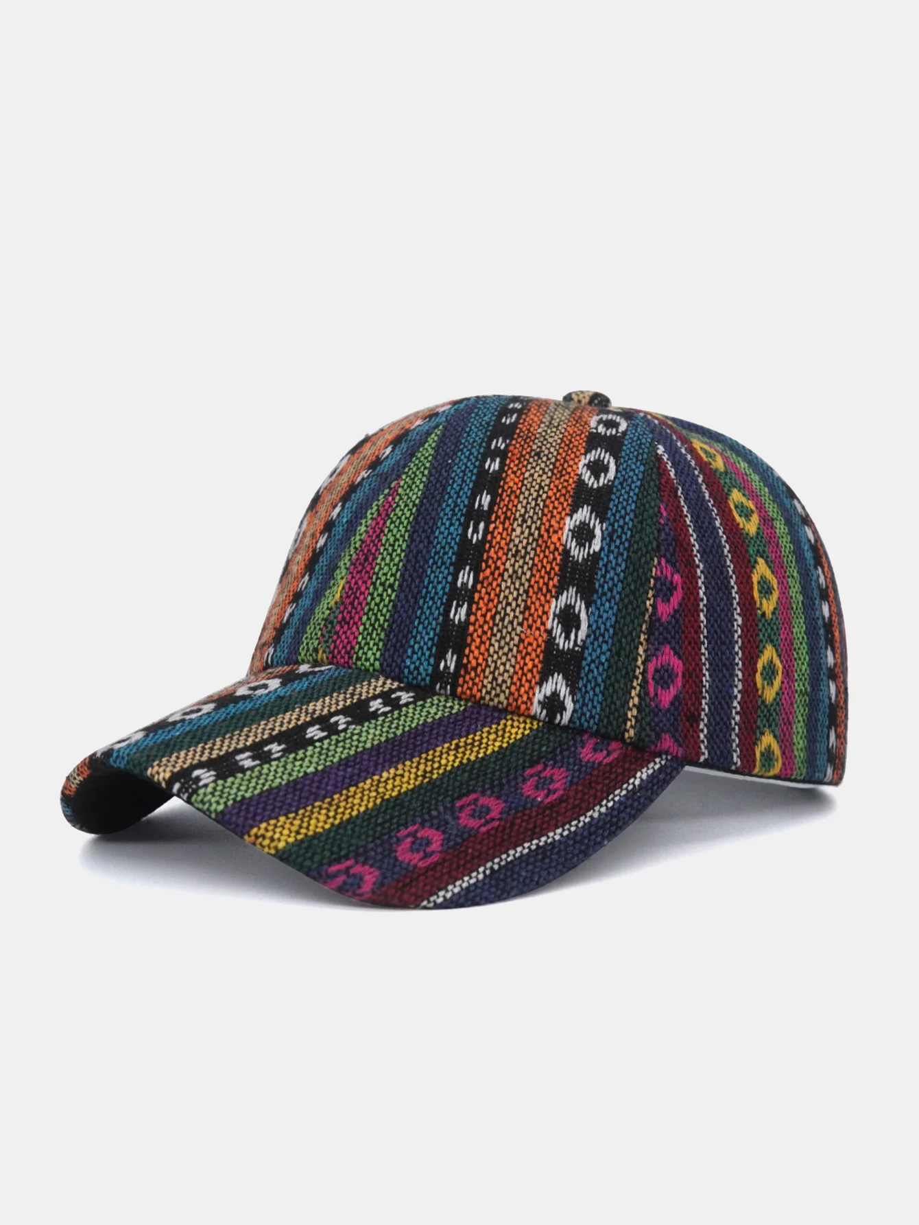 Bohemian Geometry Jacquard Muster Baseballmütze - Image 6