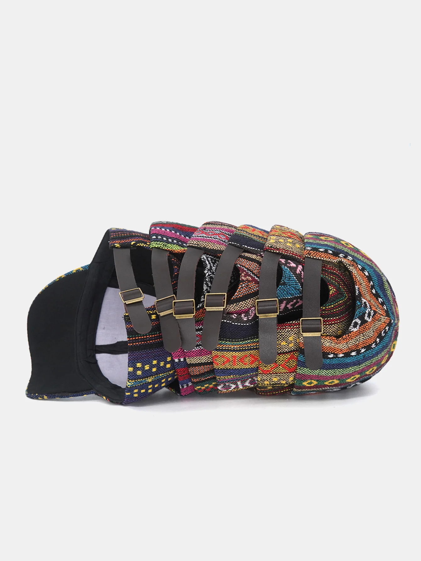 Bohemian Geometry Jacquard Muster Baseballmütze - Image 8