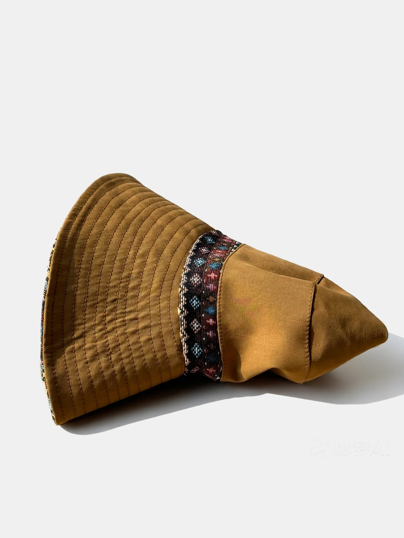 Bohemian-Style Embroidered Sun Hat - Ideal For Music Festivals And Outdoor Wear - Image 10