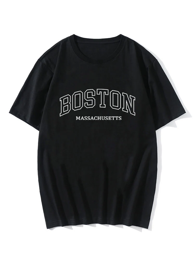 Boston Druck T-Shirt - Image 2
