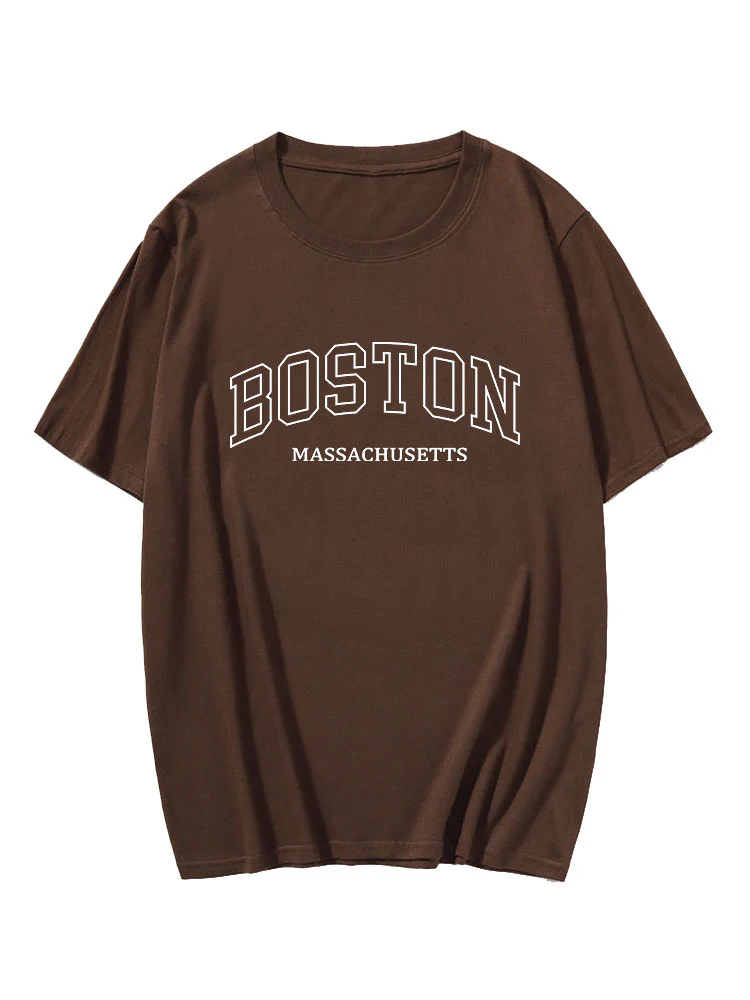 Boston Druck T-Shirt - Image 3