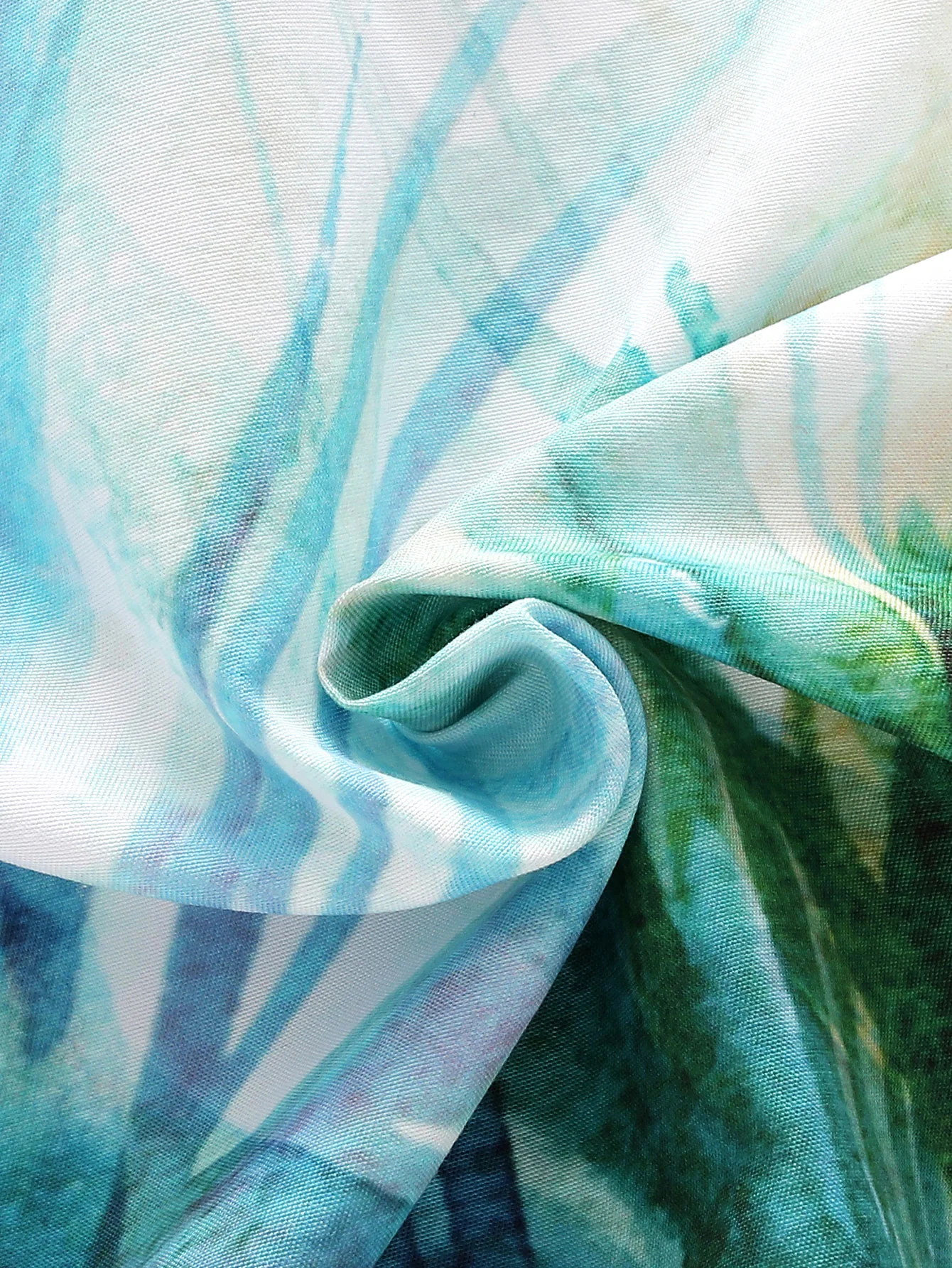 Botanisches Aquarelldruckhemd - Image 5