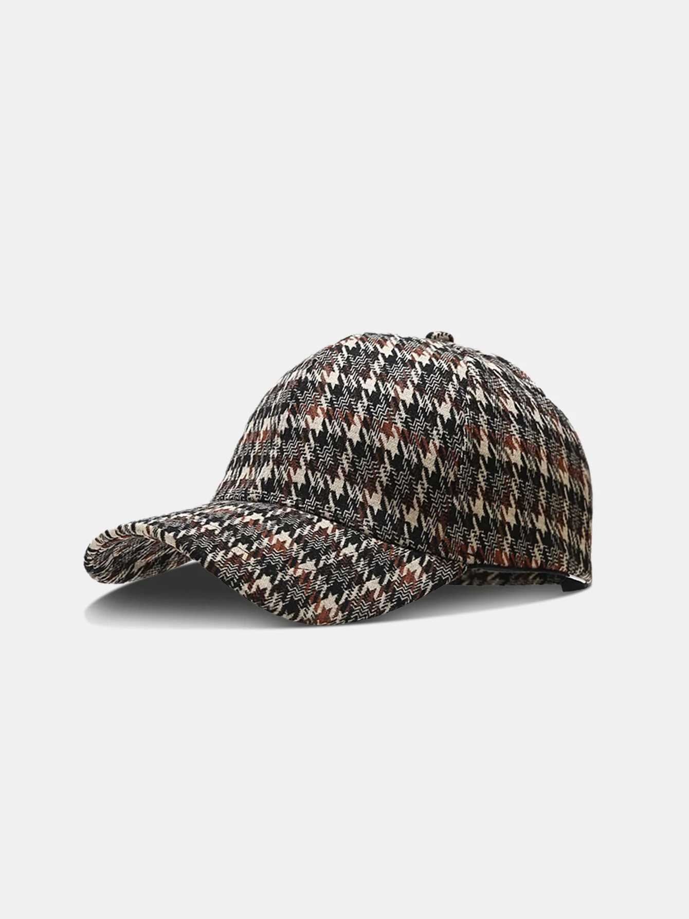 Britischer Stil Vintage Hahnentritt Baseballmütze - Image 2