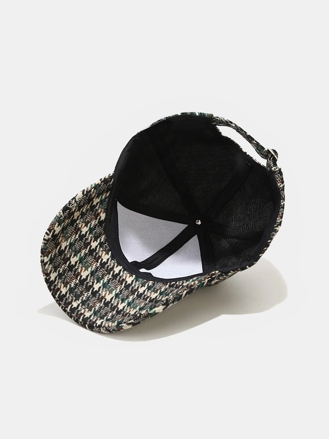 Britischer Stil Vintage Hahnentritt Baseballmütze - Image 5
