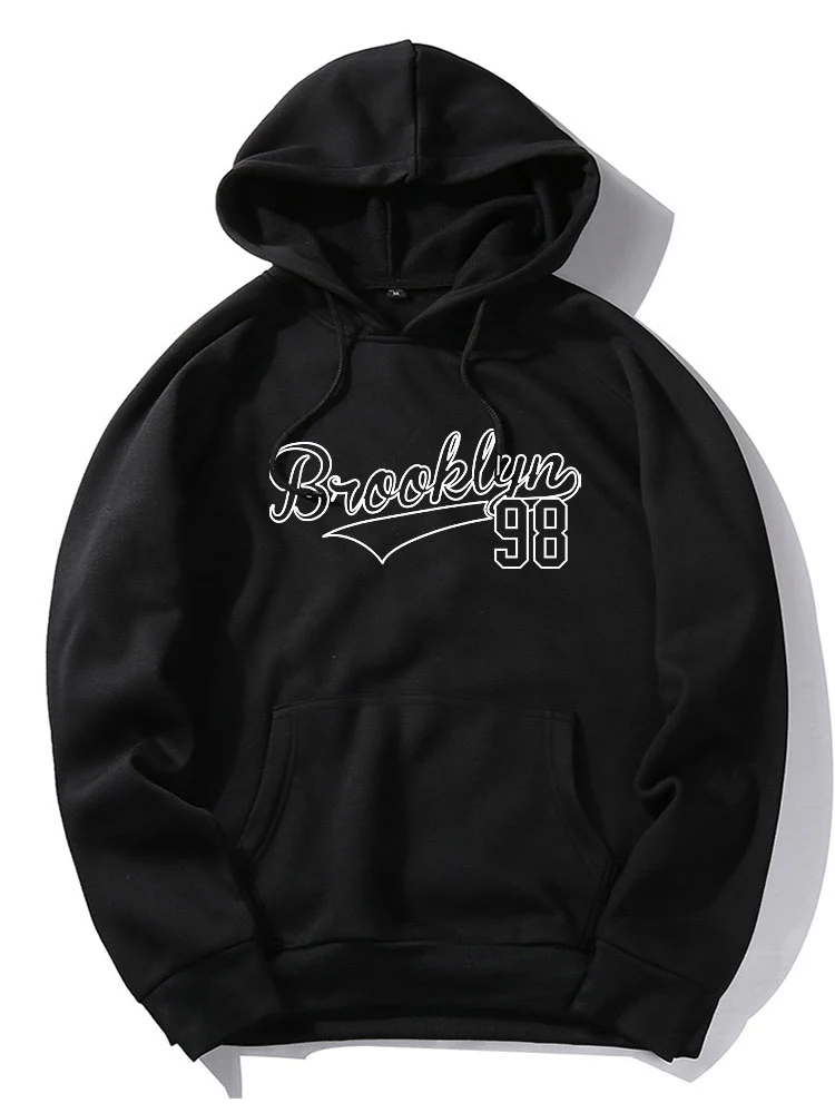Brooklyn 98 Druck Hoodie - Image 2