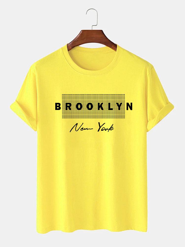 Brooklyn New York Punktdruck T-Shirt - Image 10