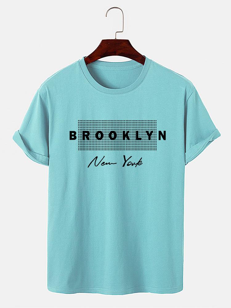 Brooklyn New York Punktdruck T-Shirt - Image 11