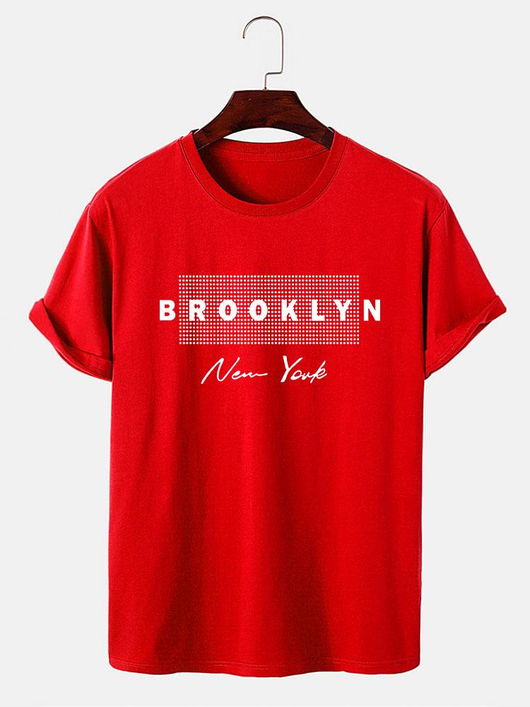 Brooklyn New York Punktdruck T-Shirt - Image 12