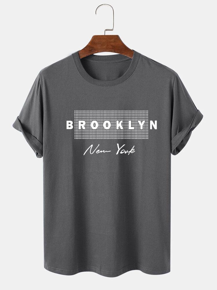 Brooklyn New York Punktdruck T-Shirt - Image 2