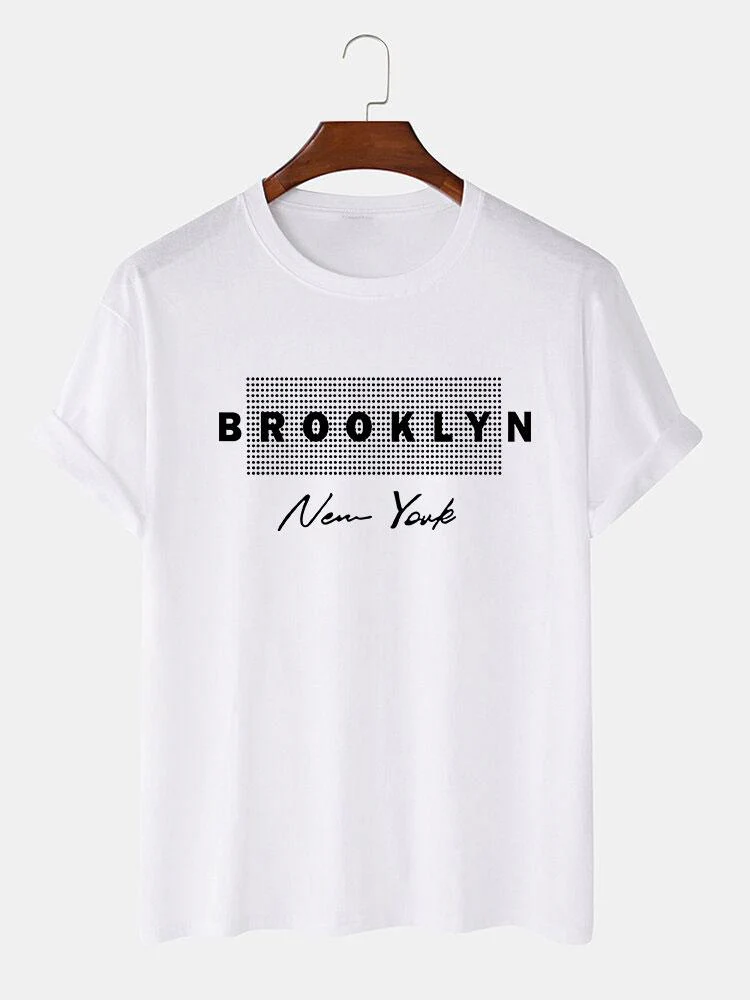 Brooklyn New York Punktdruck T-Shirt - Image 3