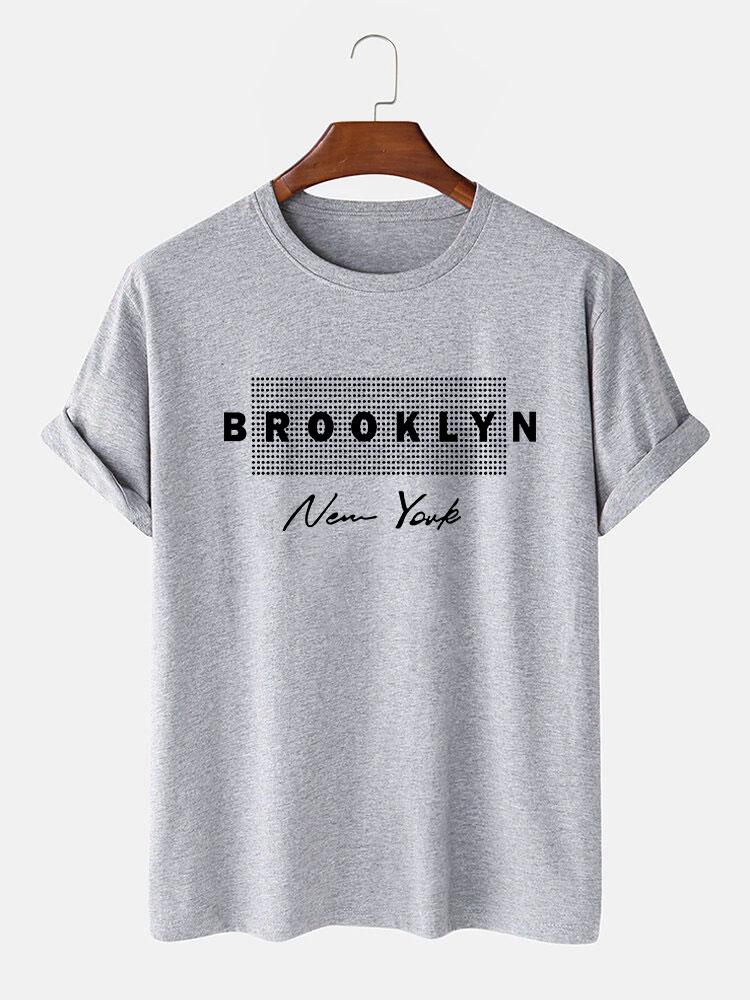 Brooklyn New York Punktdruck T-Shirt - Image 4