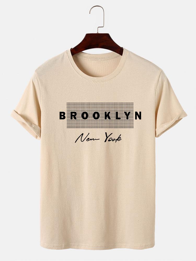 Brooklyn New York Punktdruck T-Shirt - Image 5