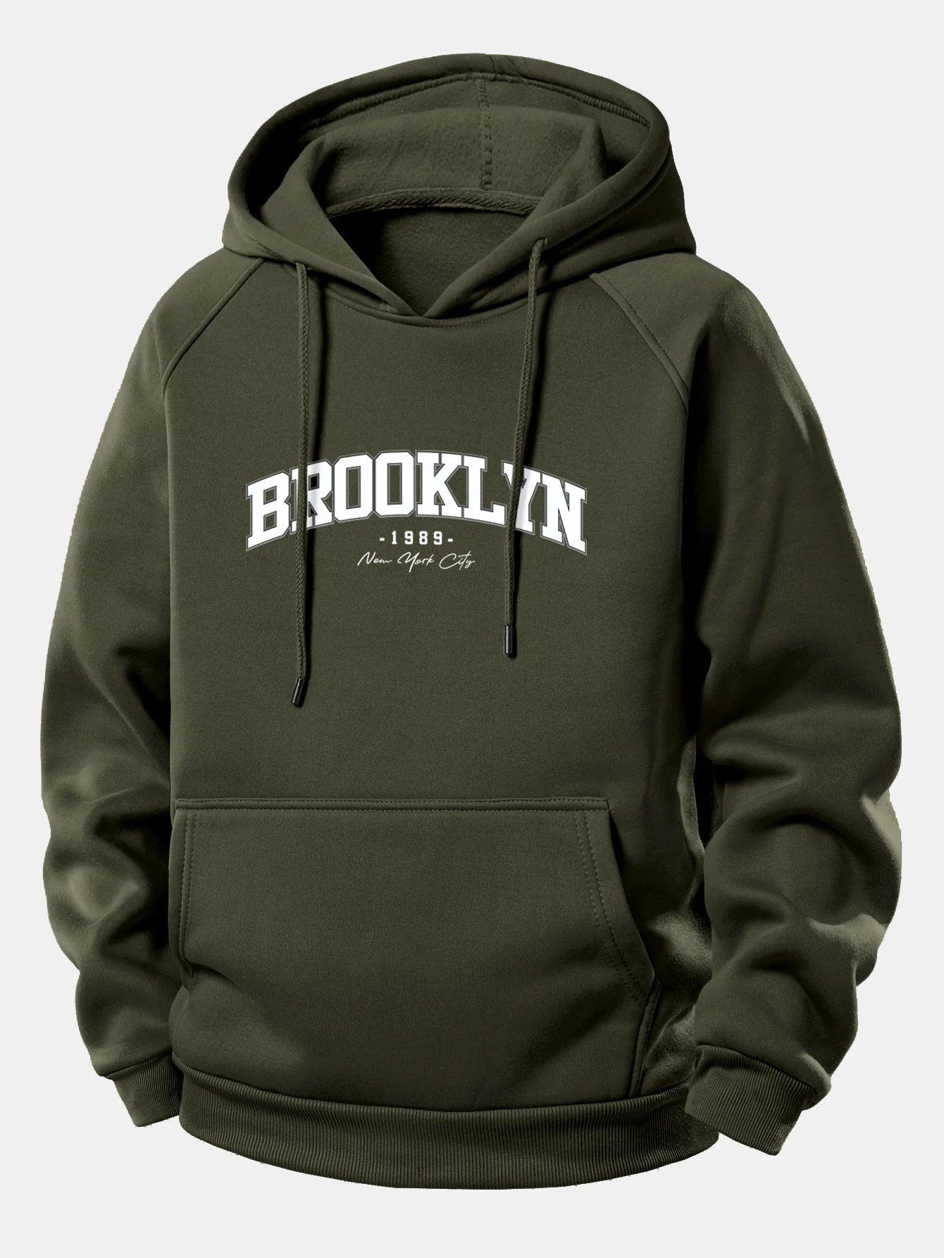 Brooklyn Print Kapuzenpullover mit Kordelzug - Image 10