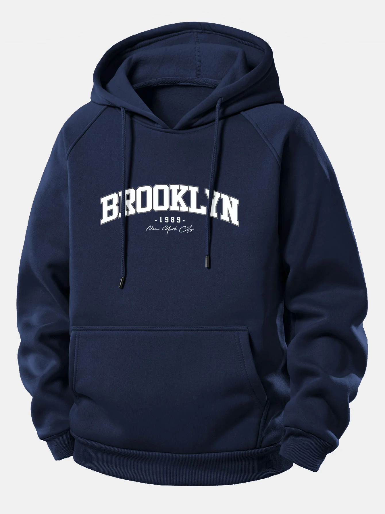 Brooklyn Print Kapuzenpullover mit Kordelzug - Image 12
