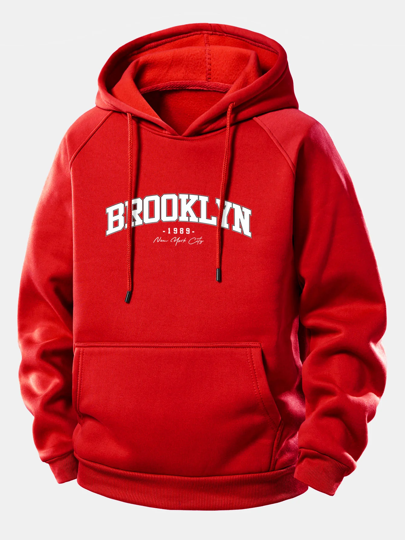 Brooklyn Print Kapuzenpullover mit Kordelzug - Image 13