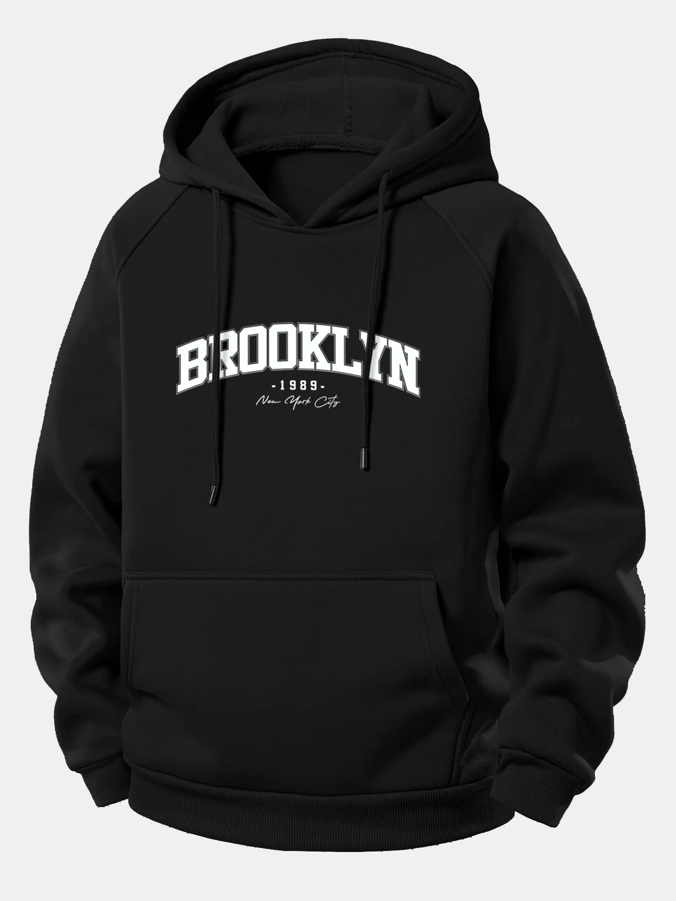 Brooklyn Print Kapuzenpullover mit Kordelzug - Image 2