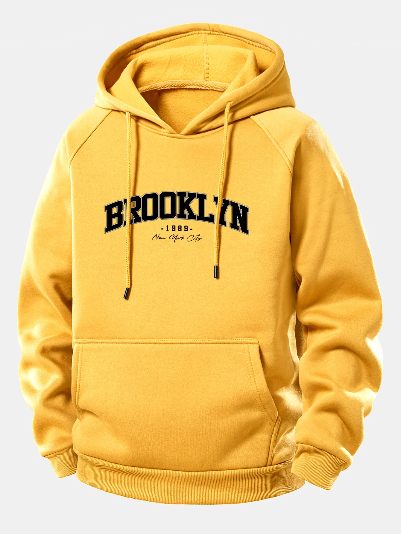 Brooklyn Print Kapuzenpullover mit Kordelzug - Image 5