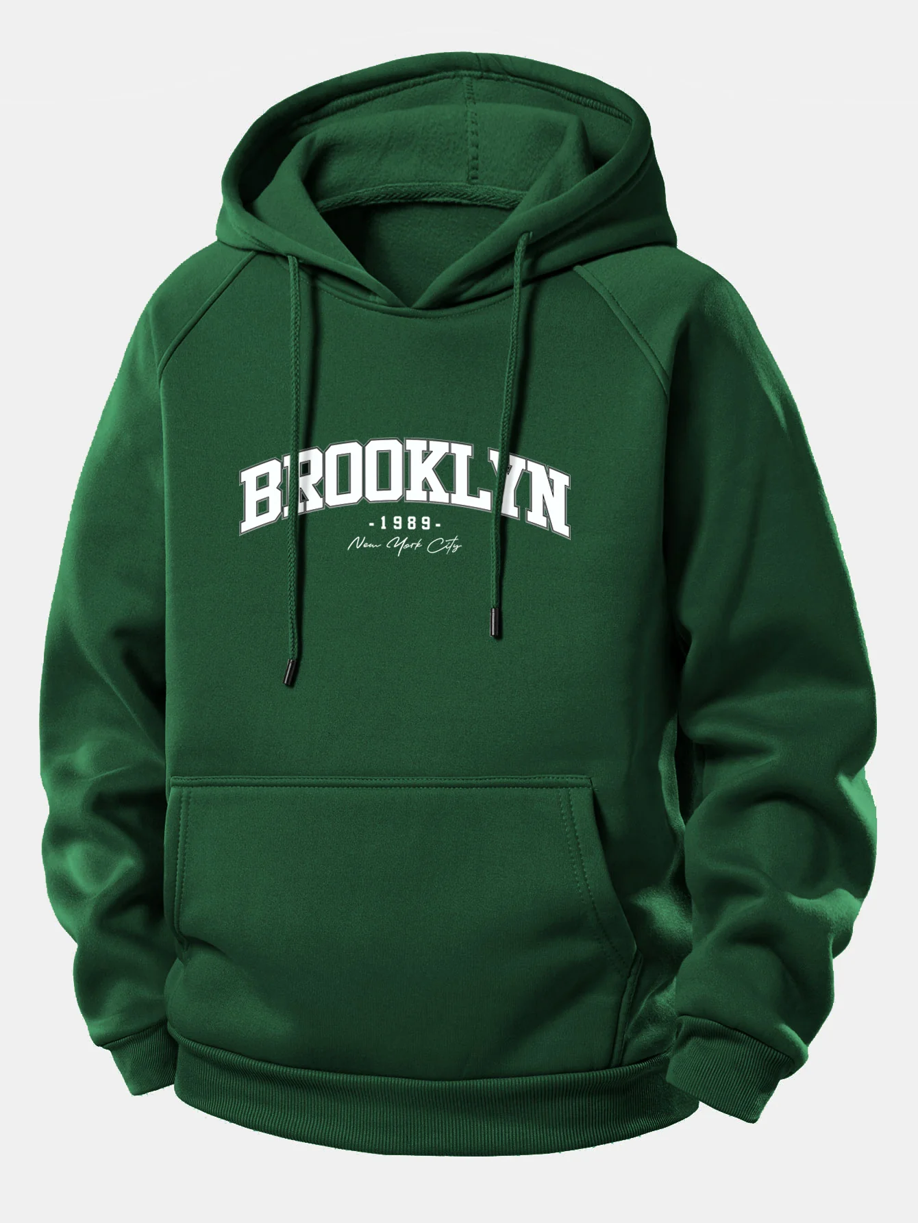 Brooklyn Print Kapuzenpullover mit Kordelzug - Image 8