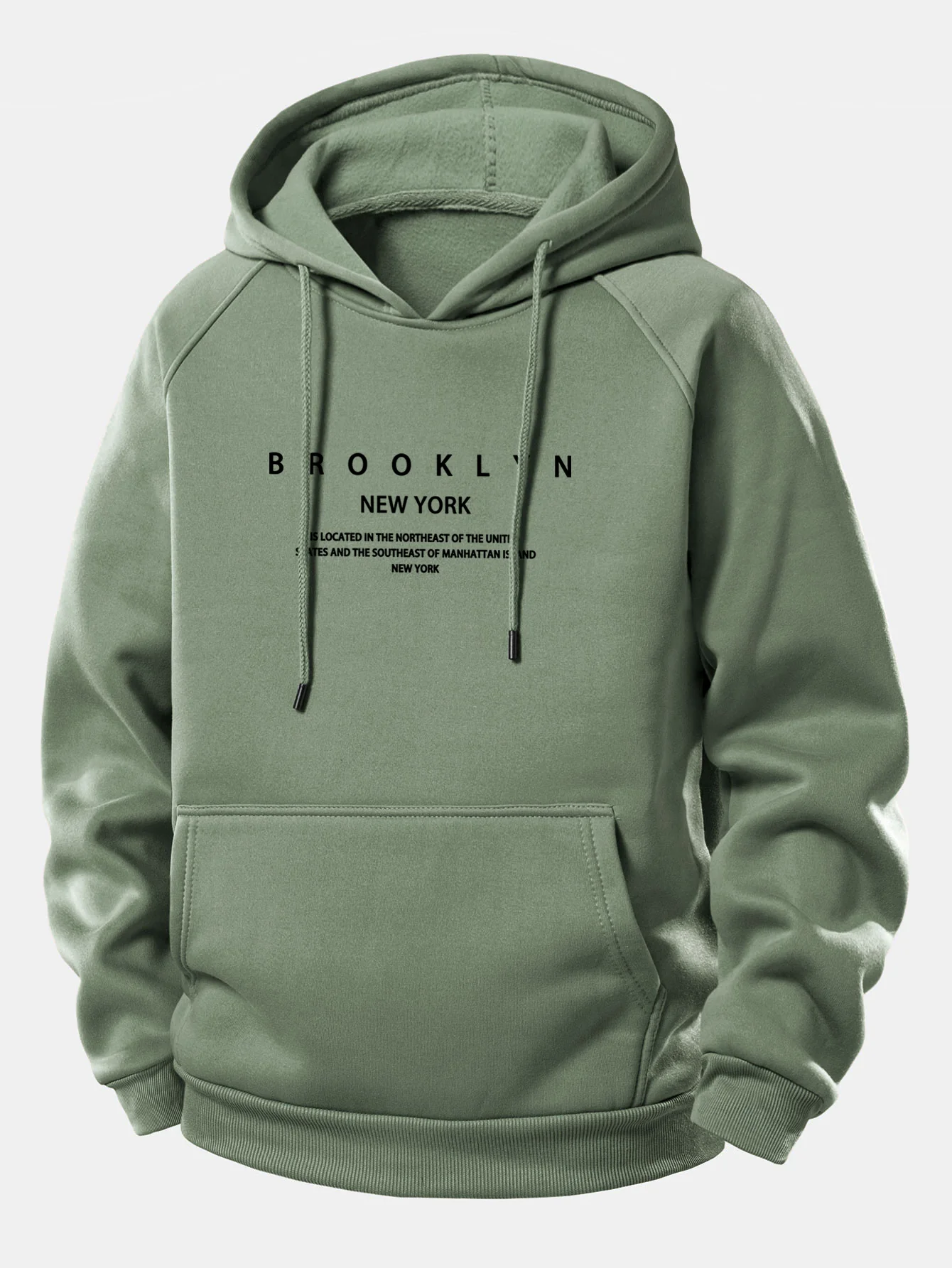 Brooklyn Print Kapuzenpullover mit Kordelzug - Image 10
