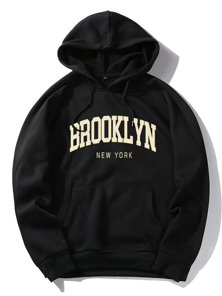 Brooklyn Print Hoodie - Image 2