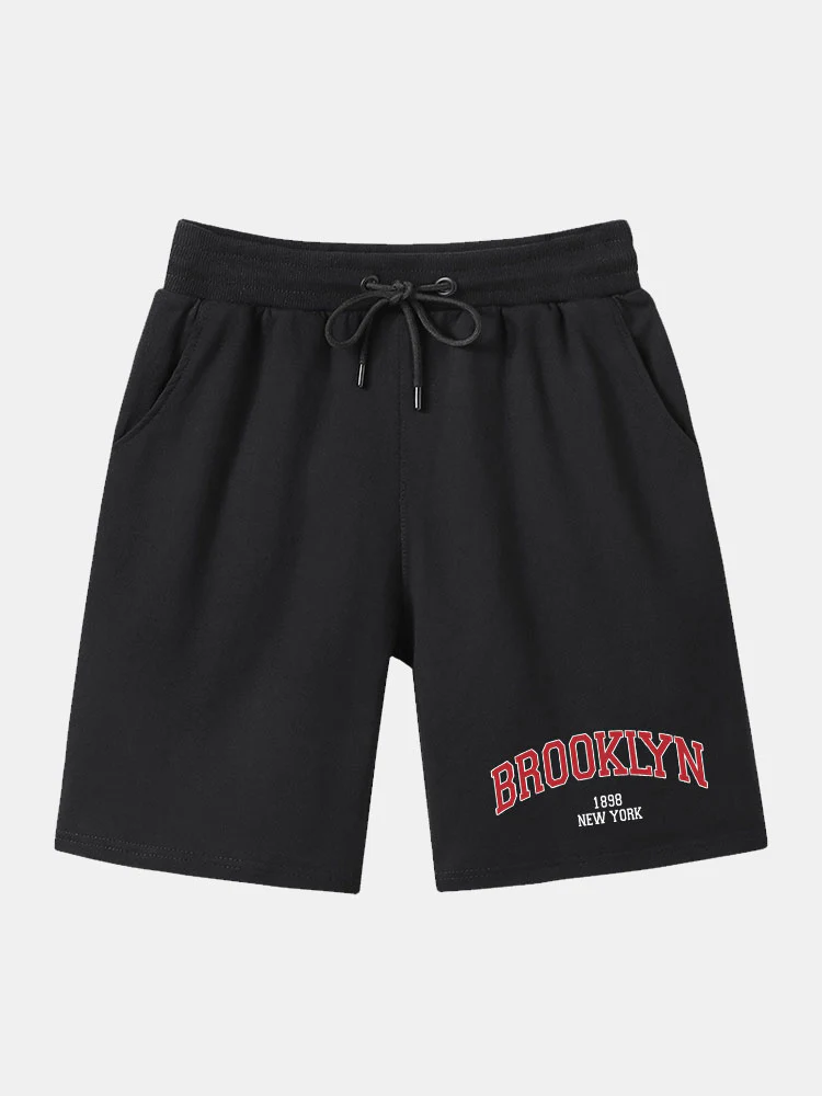 Brooklyn Print Mittellange Shorts - Image 2