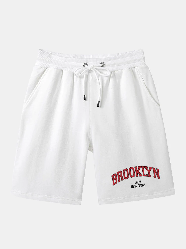 Brooklyn Print Mittellange Shorts - Image 3