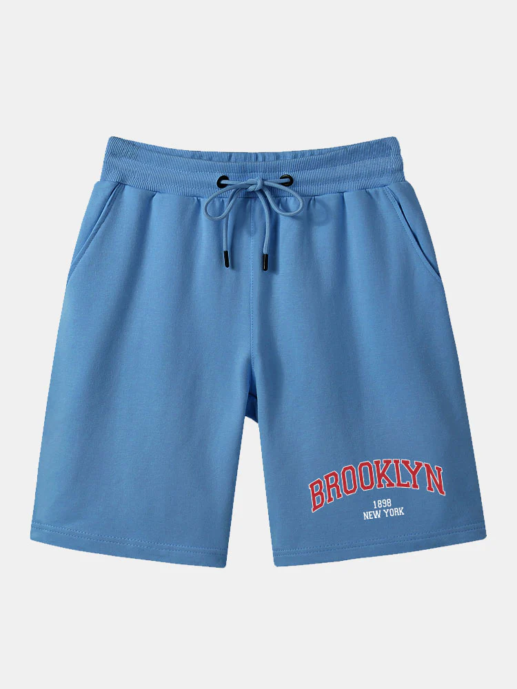 Brooklyn Print Mittellange Shorts - Image 5