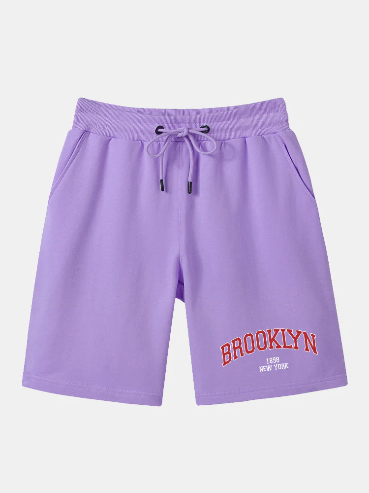 Brooklyn Print Mittellange Shorts - Image 6