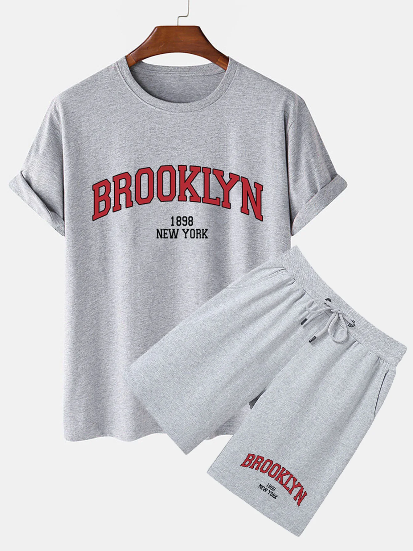 Brooklyn Druck T-Shirt & Shorts - Image 3