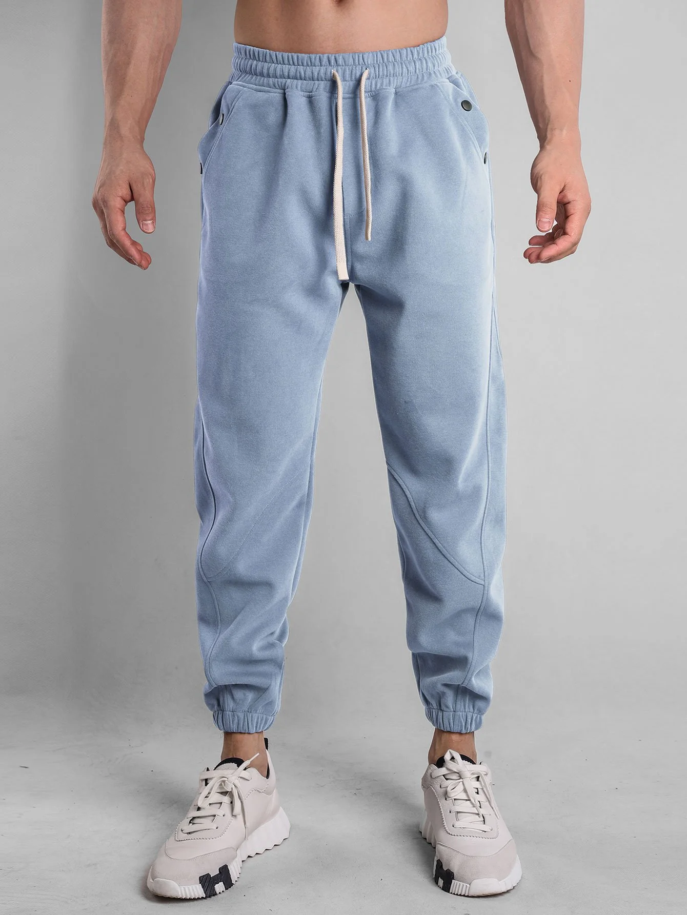 Button Pocket Jogger-Hosen - Image 2