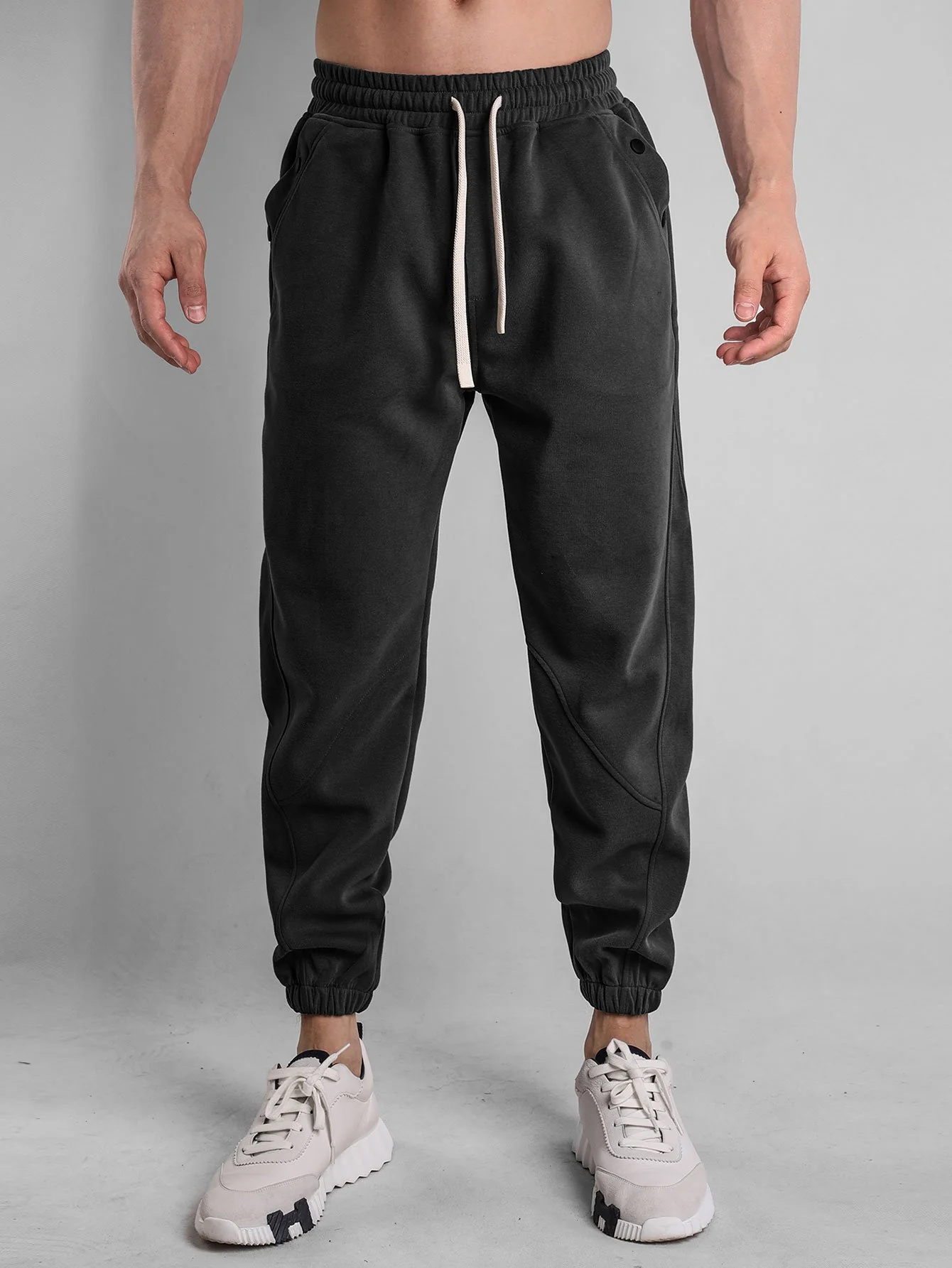 Button Pocket Jogger-Hosen - Image 3