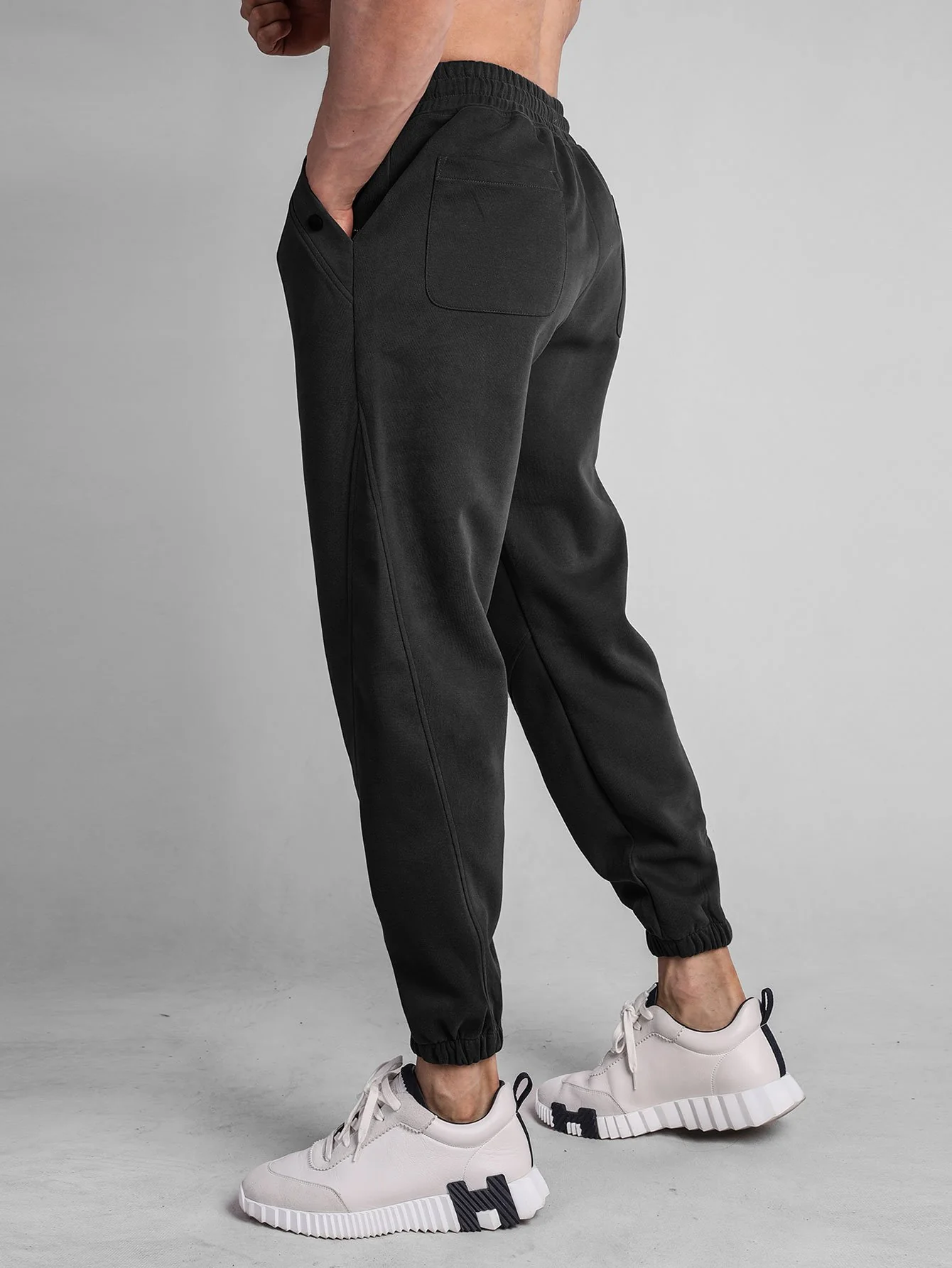 Button Pocket Jogger-Hosen - Image 4