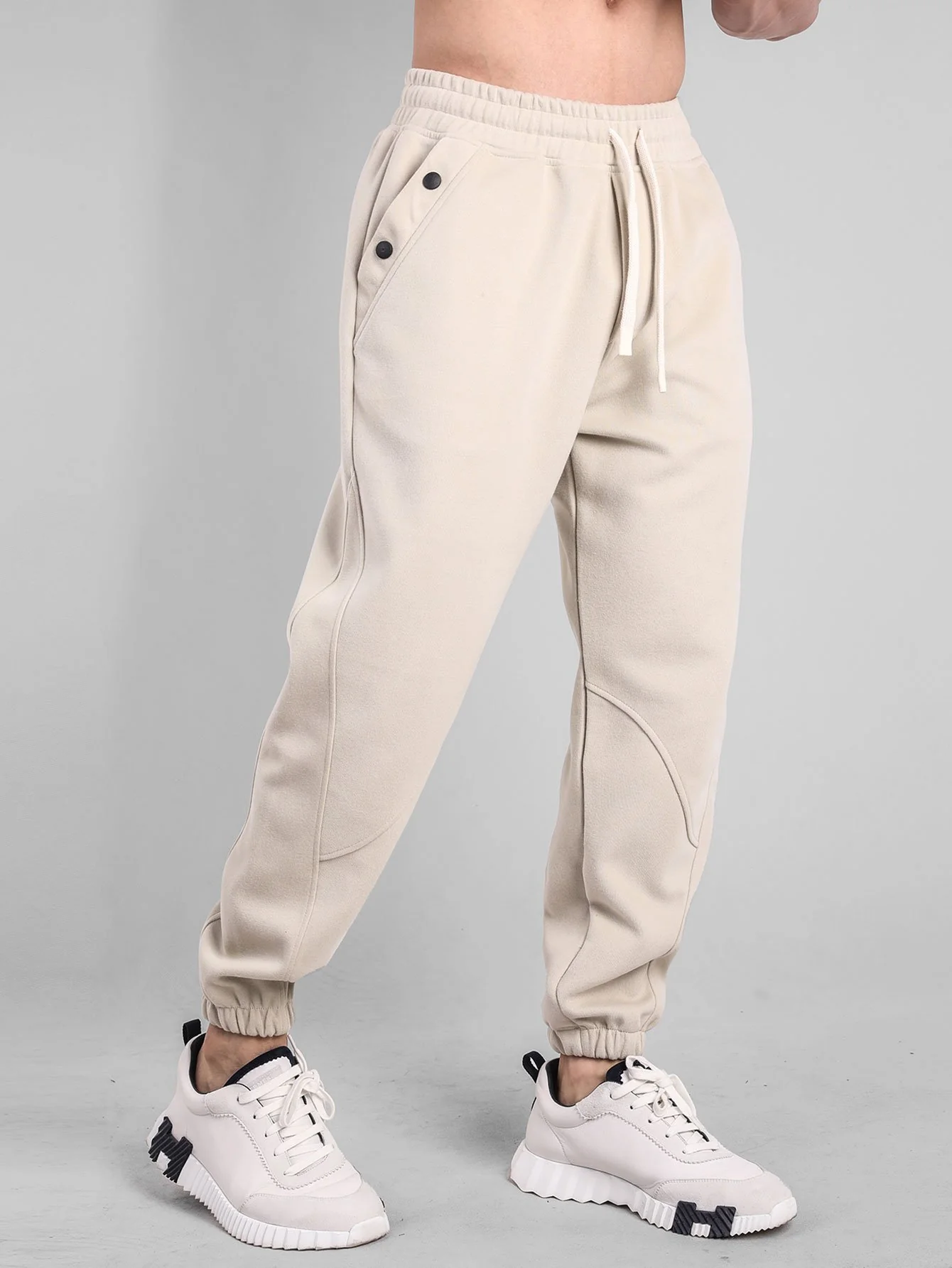 Button Pocket Jogger-Hosen - Image 5