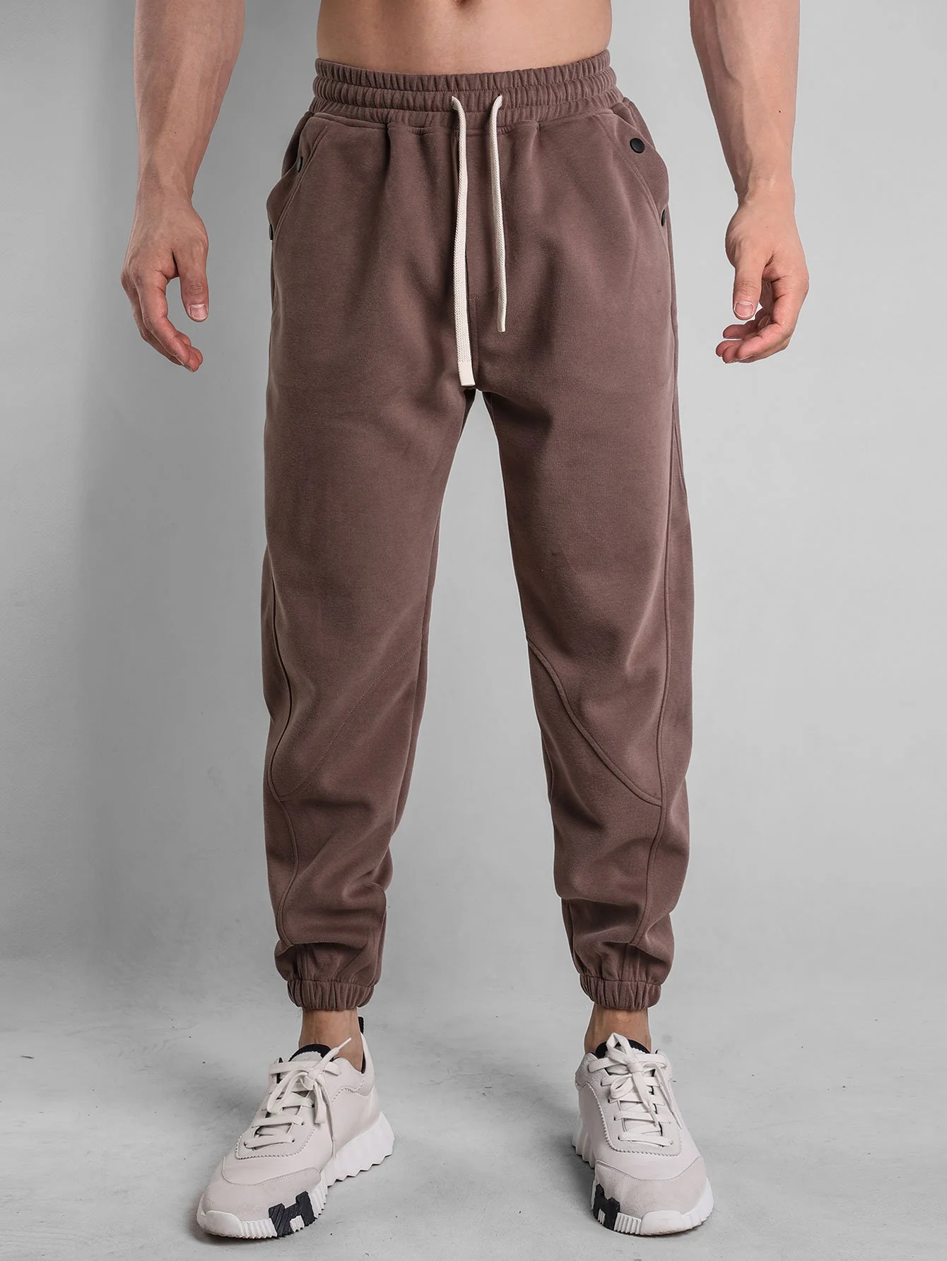 Button Pocket Jogger-Hosen - Image 8