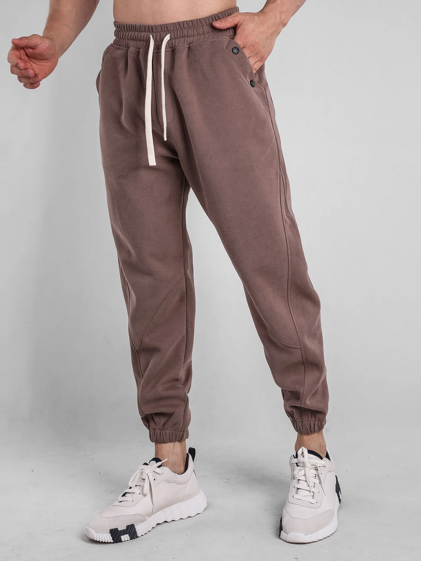 Button Pocket Jogger-Hosen - Image 9
