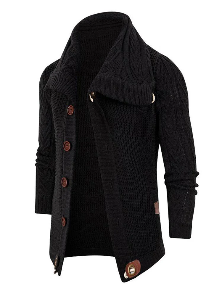 Knopfverschluss Rollkragenpullover - Image 7