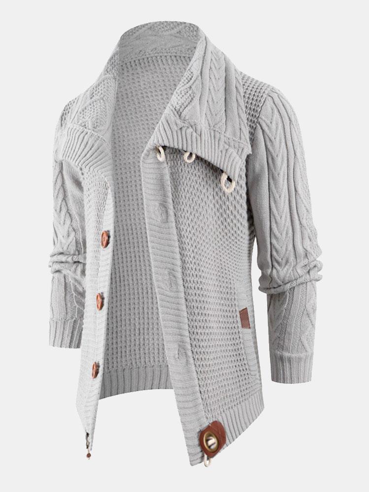 Knopfverschluss Rollkragenpullover - Image 8