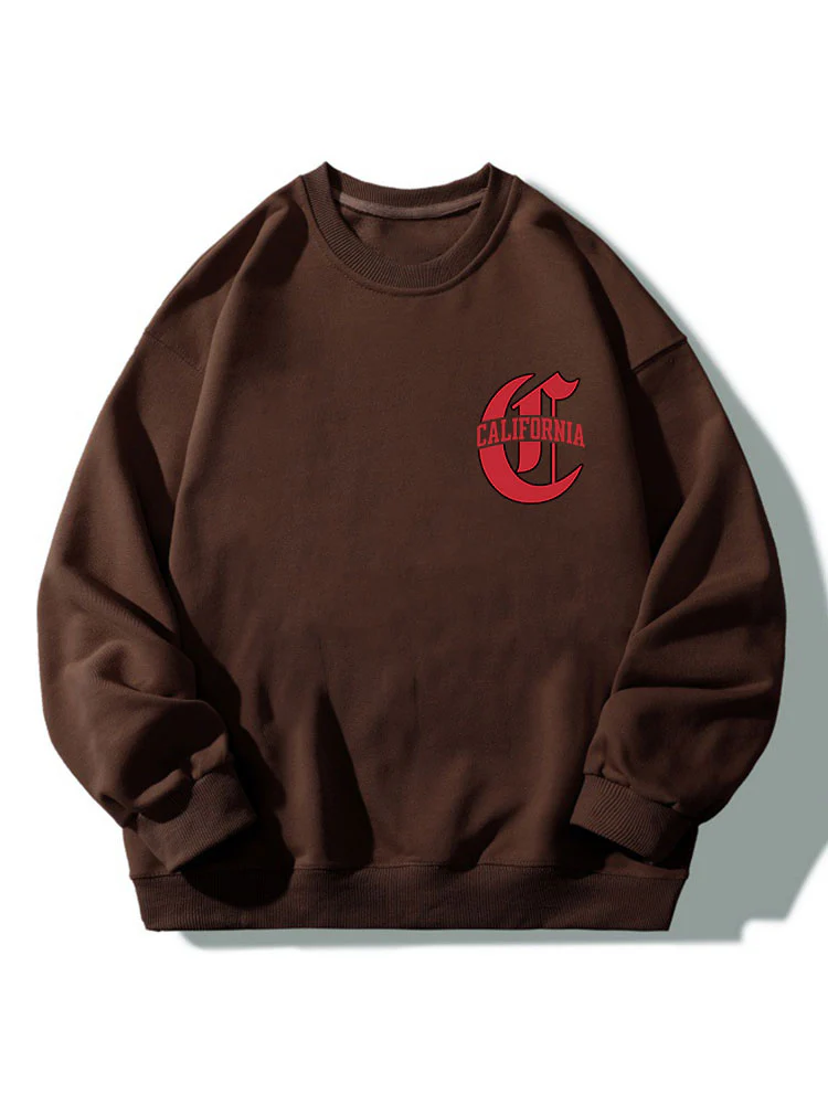 C California Print Relaxed Sweatshirt - Image 5