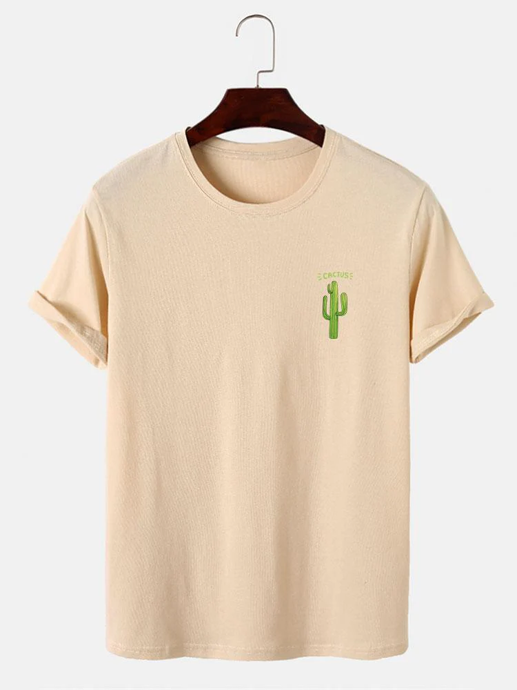 Kaktusdruck T-Shirt - Image 4